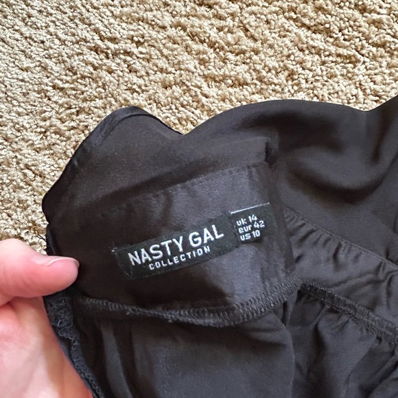 Grey silky feel jumpsuit - Picture 7 of 10